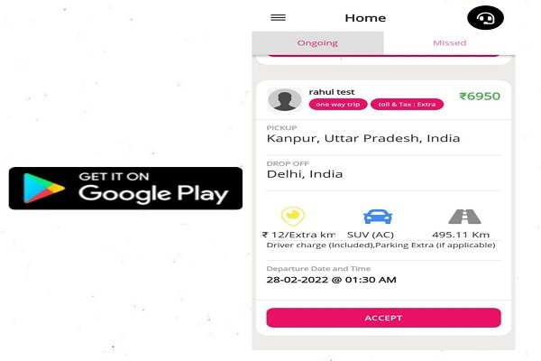 Download SoloCabs Partner app